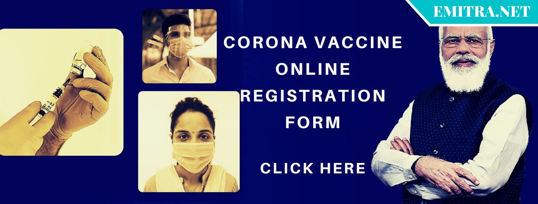 Corona Vaccine Online Registration Form